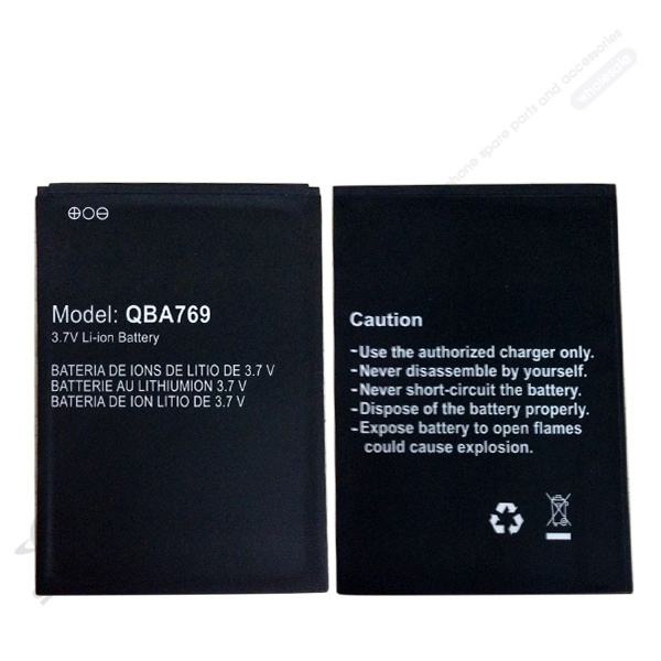 3.7V Qbex Qba769 Rechargeable Li-ion Battery Cell Phone Power Bank, Professional Battery Manufacturer, OEM Welcome!