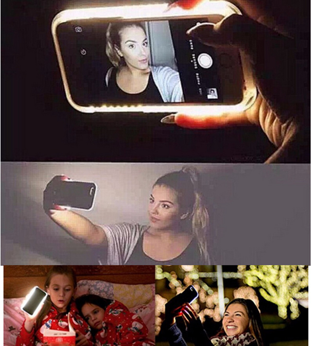 China Wholesale New Product LED Light Cell Phone Case for iPhone 6/6s Mobile Phone Cover Case