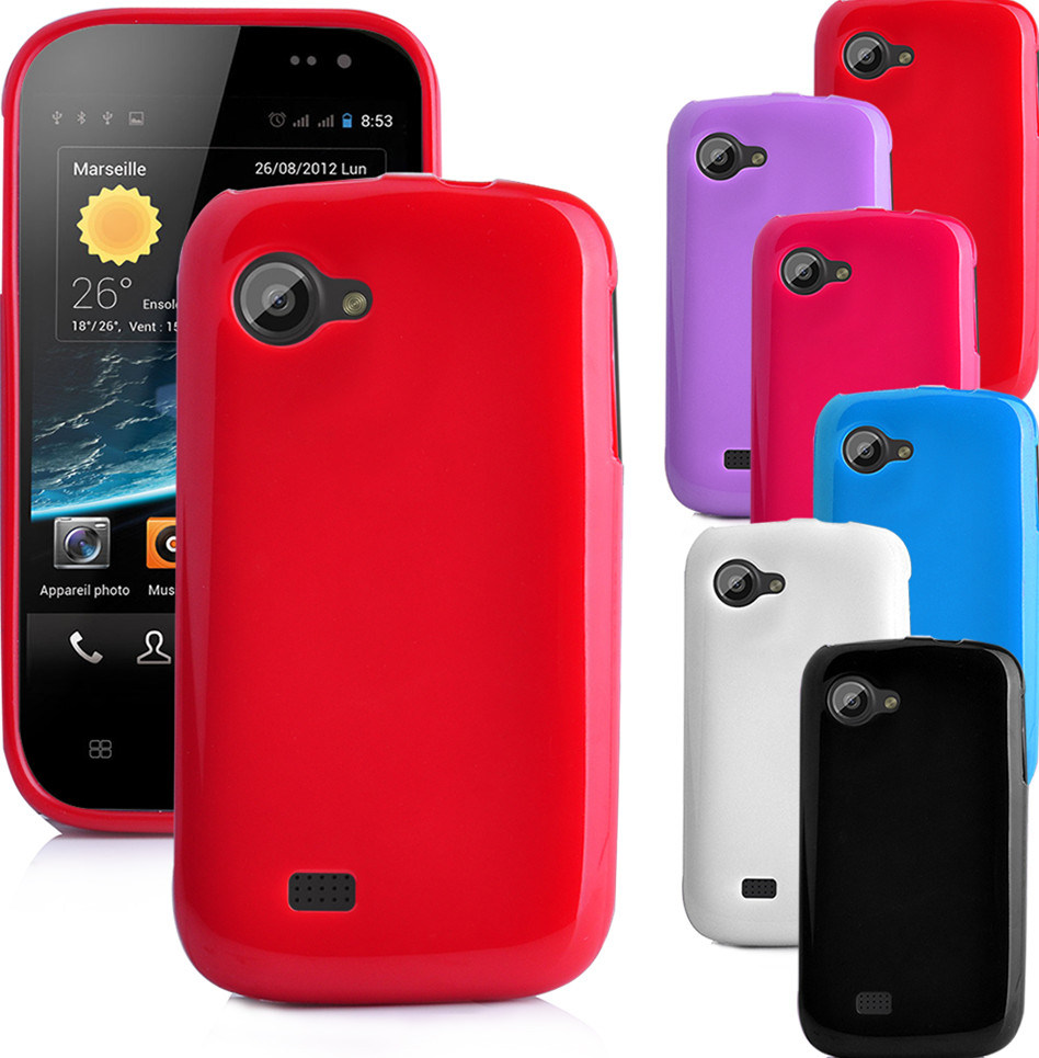 Colorful TPU Mobile Phone Cover Case for Wiko Slim