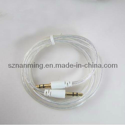 Colorful 3.5mm Jack Transparent Audio Cable