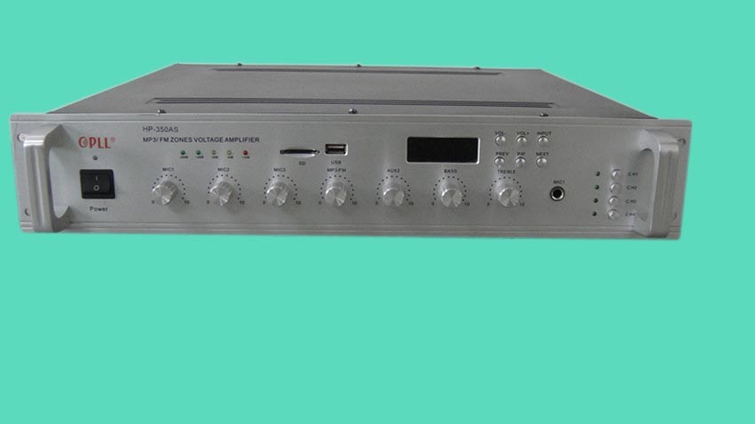 CE RoHS Approved Public Address Amplifier