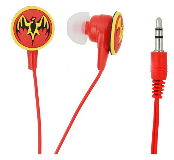 Hottest 3D ODM PVC Earphone Promotional Earphone