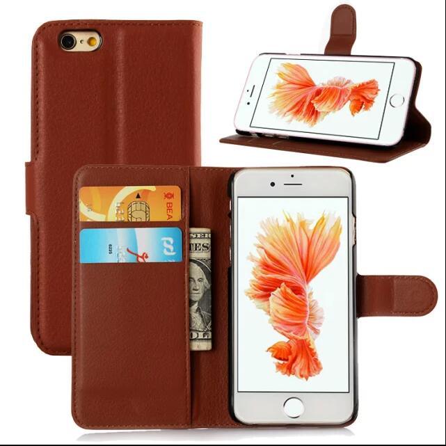 Credit Card Leather Mobile Phone Case for iPhone 6s Plus