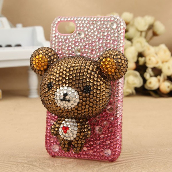 Diamond Series Bling Crystal Rhinestone Hot Case Hard Cover for Mobile Phones