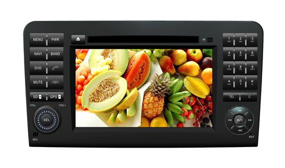 Touch Screen Car DVD Player with GPS for Benz Ml350 (TS7737)