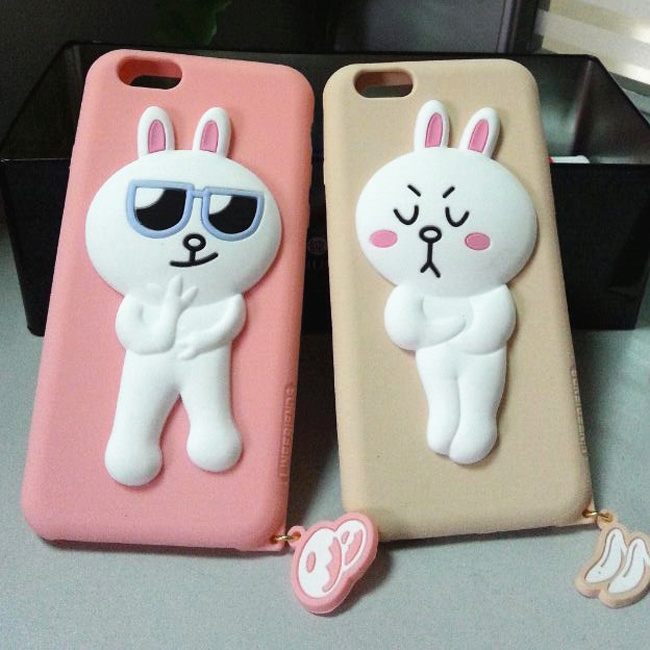 Rabbit Silicone Mobile Phone Cover for iPhone 5g