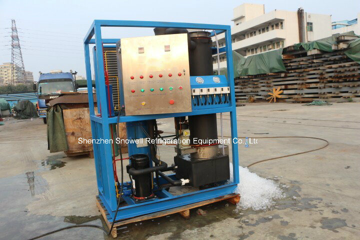 1 Ton Capacity Tube Ice Machine for Hotel