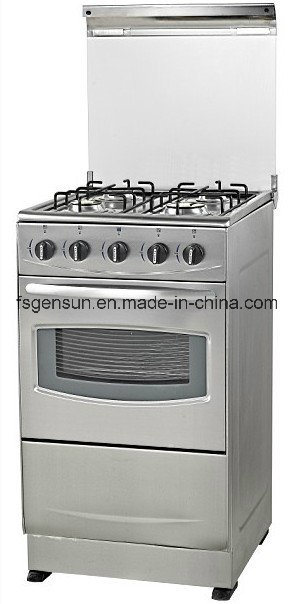 Gas Range Cooking Stove with Glass Top