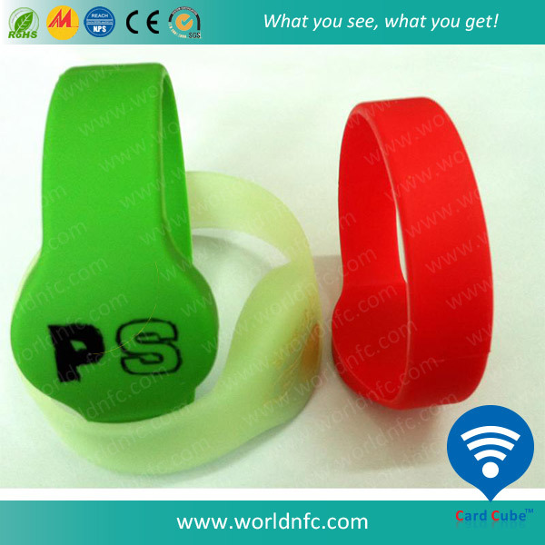 Hot Sale 125kHz Tk4100 RFID Silicone Bracelets