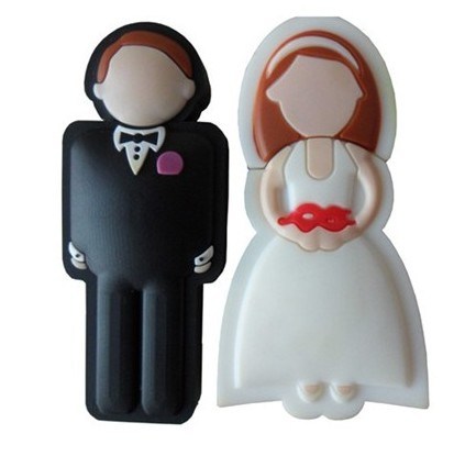 Portrait Rubber USB Flash Drive 1GB-32GB (NS-62)