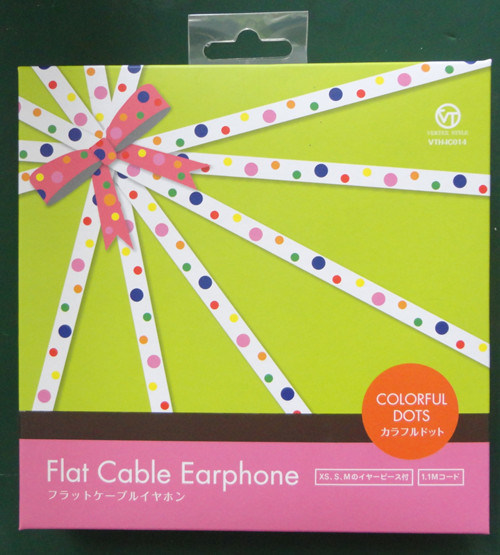 MP3 Stereo Earphone with 12 Color