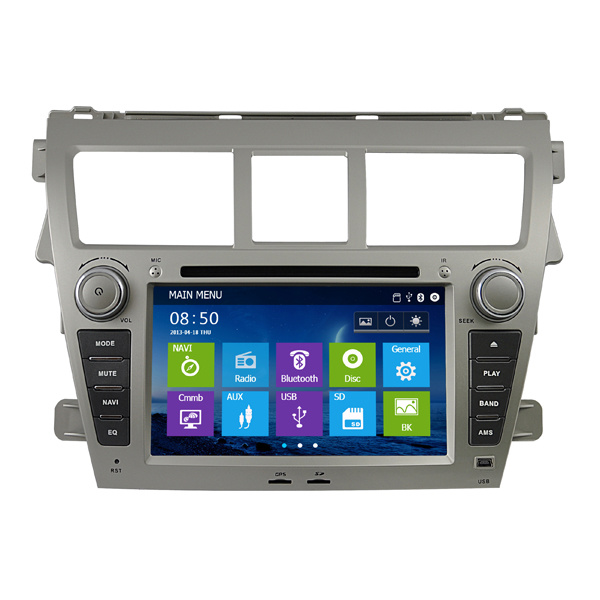 Special Car DVD Player with GPS 3G New Platform for Toyota Vios 2003-2010 (IY7045)