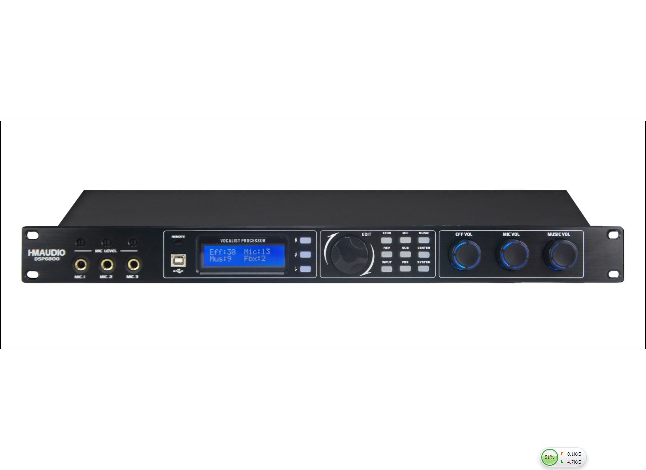 Cost-Effective Digital Pre-Amplifier (DSP6800)