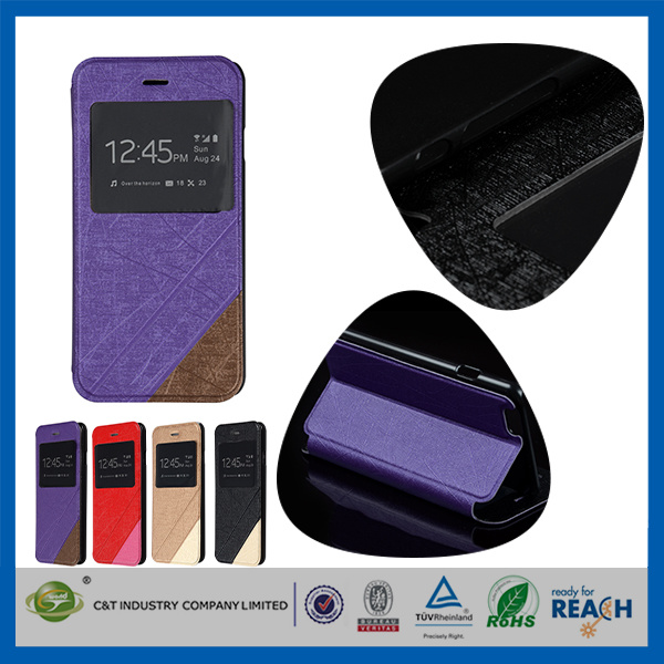 Universal Leather Mobile Phone Flip Case for iPhone 6s