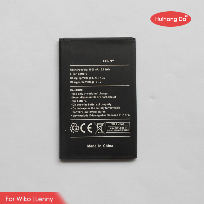 1800mAh Cell Mobile Phone Battery for Wiko Lenny