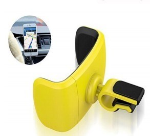 New Design Cheapest Price Universal Mini Portable Mobile Phone Holder at Air Outlet Support for MP4. GPS/iPhone6