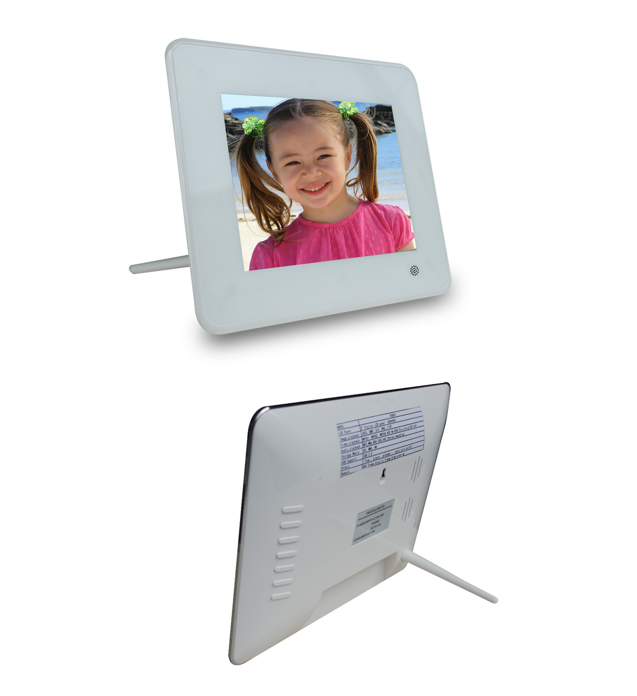 8 Inch Digital Panel Basic Function Picture Frame (P08N9) OEM