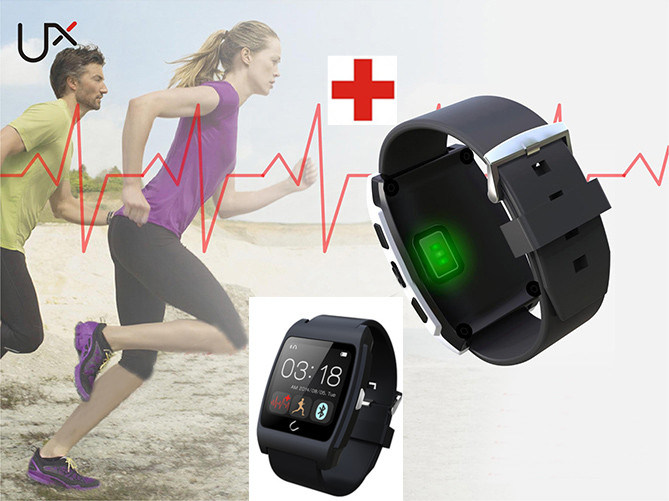 2015 Bluetooth Smart Watch with Heart Rate Monitor / Android APP