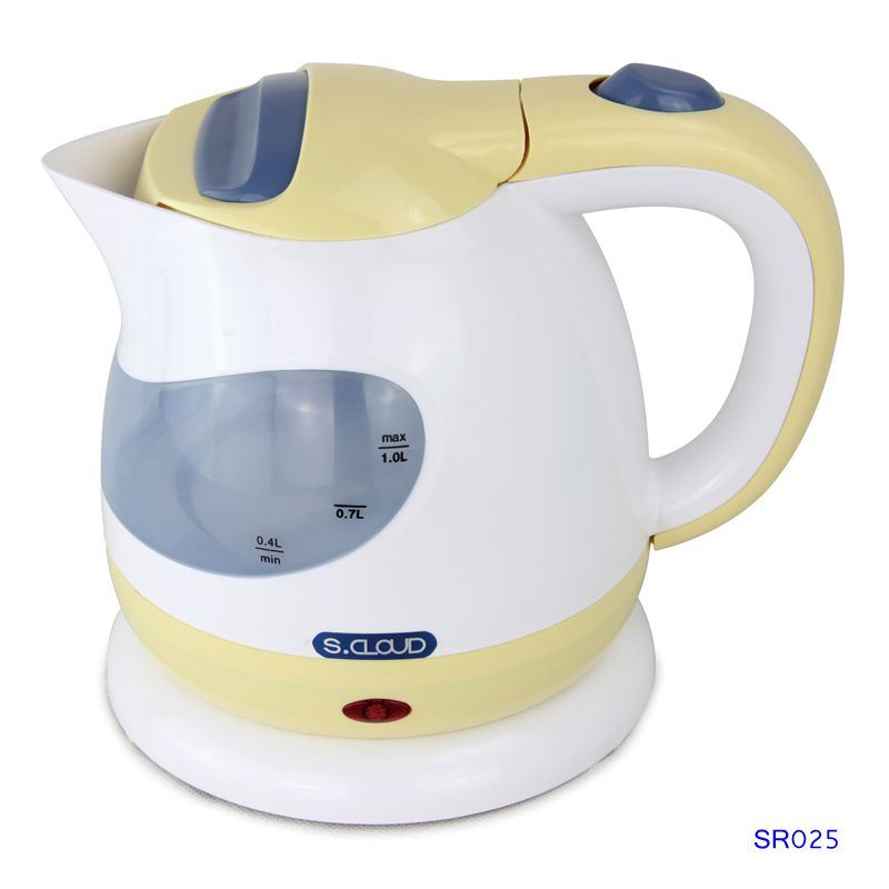 Sr025: CB Approval 1.0L Plastic Electrical Kettle