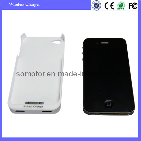 Qi Mobile Phone Receiver Case Wireless Charger for iPhone 4/4s