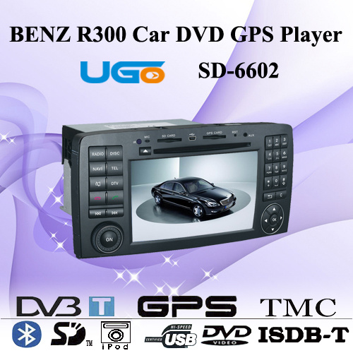 UGO Car DVD GPS Player for Special Benz R300 (SD-6602)