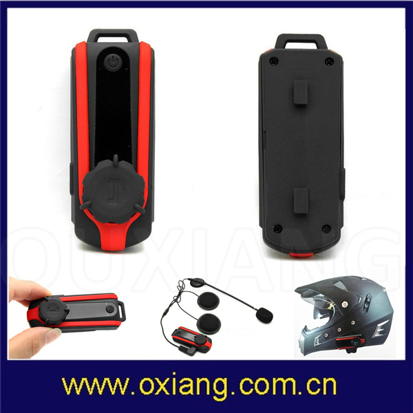 Motorbike Helmet Bluetooth Intercom Headset 800m GPS and MP3