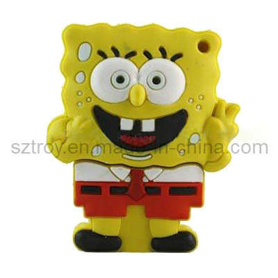 Rubber Cartoon USB Flash Drive (TY2087)