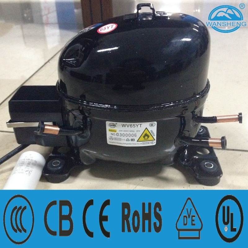 R600A Wansheng Refrigerator Wv65yt Compressor