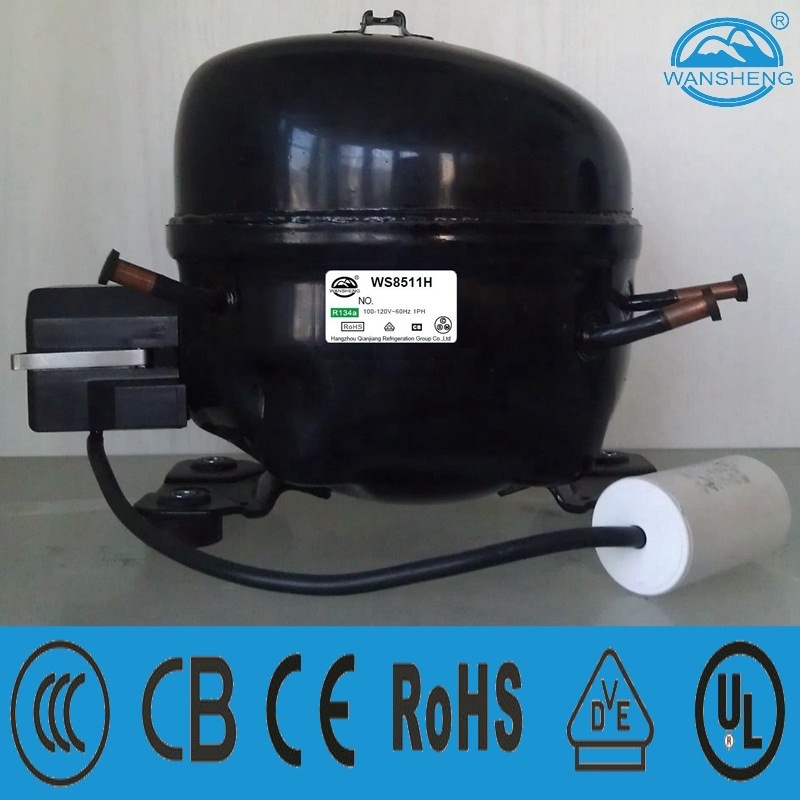 R134A Wansheng Refrigerator Ws8511h Compressor