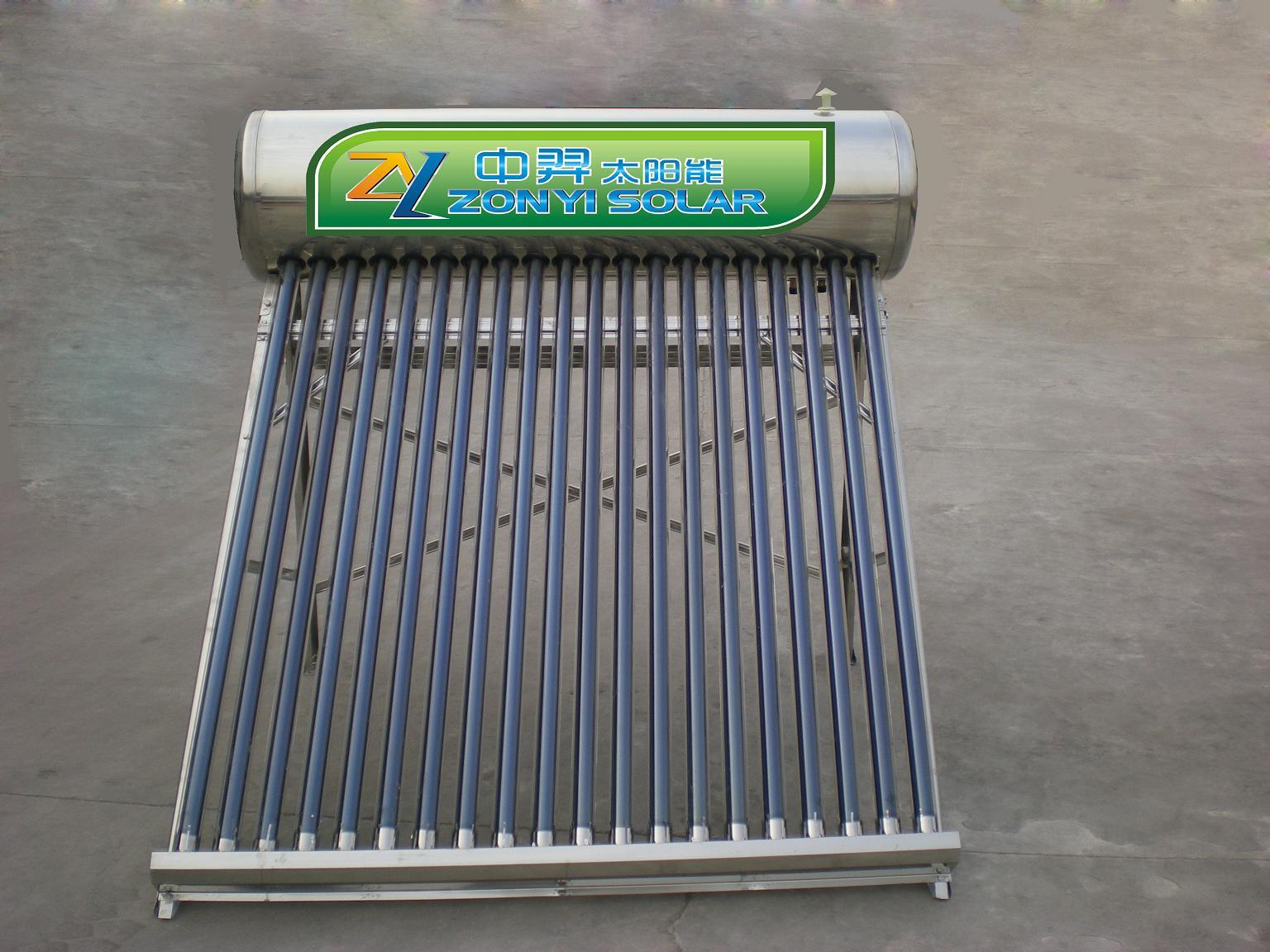 Non-Pressure Solar Water Heater