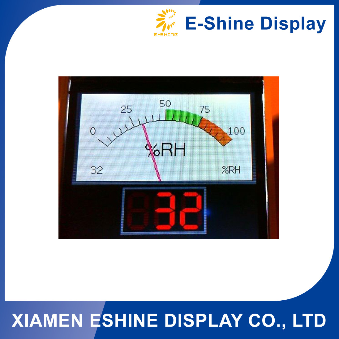 Graphic COB Display for Voltmeter