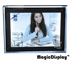 Advertising Crystal LED Acrylic Photo Frame