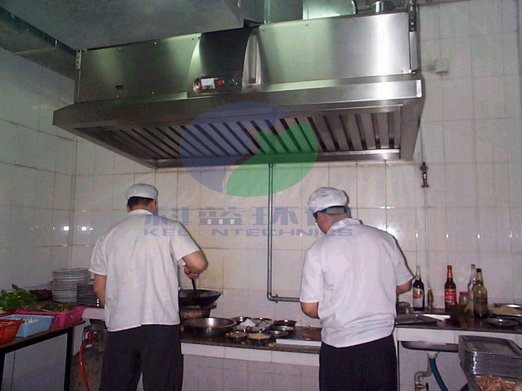 All-in-One Range Hood, Exhaust Vent & ESP (Electrostatic Precipitator)