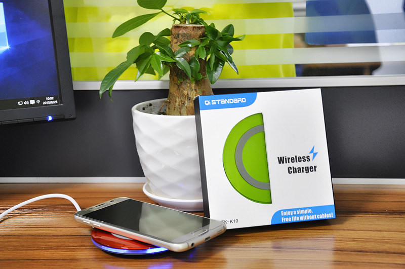 Magnetic Indution Wireless Charger with Qi Certificate for Android Smartphones