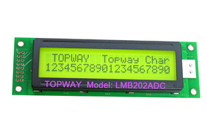 20*2 Character LCD Display