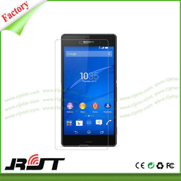 High Clear Premium Tempered Glass Screen Protectors for Sony Xperia Z3 (RJT-A7003)