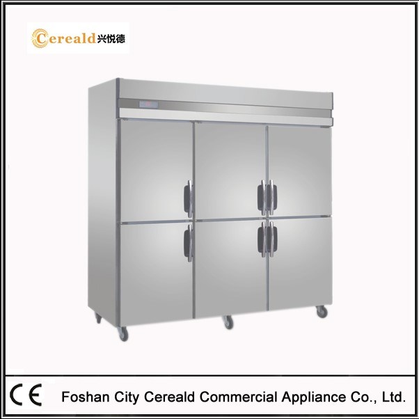 Compact Solid Doors Commercial Refrigerators for Sale