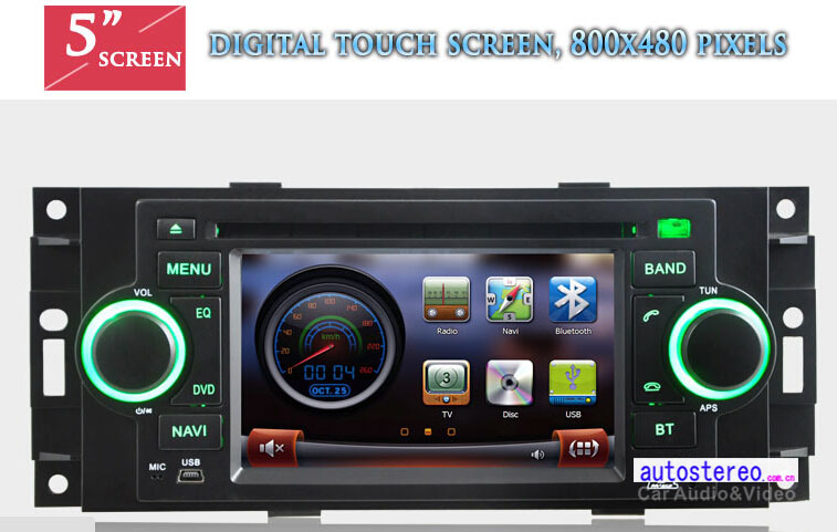 Car DVD Player for Chrysler Dodge Jeep 300c