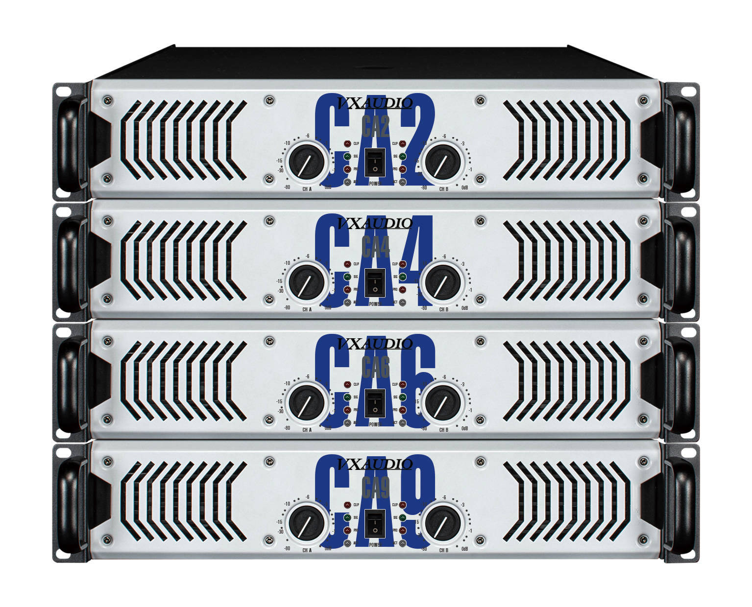 New Front Panel Ca2 Power Amplifier