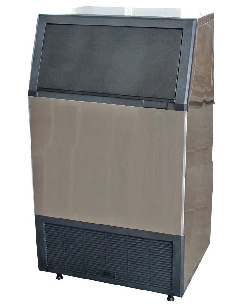 120kgs Commercial Flow Type Cube Ice Machine