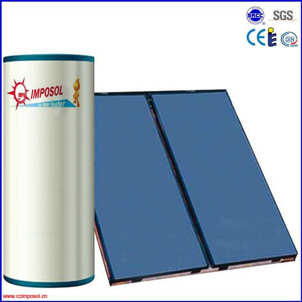 Split Flat Plate Solar Water Heater