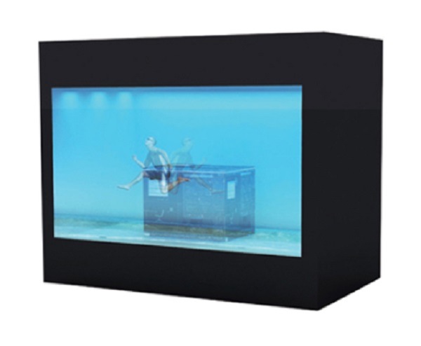 26inch Black Cabinet Transparent LCD Display