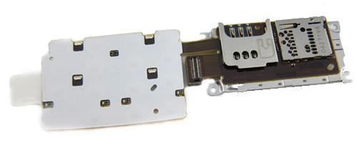 Mobile Phone Flex Cable with SIM Card Connector for Nokia X3-02