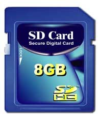 High Speed SD Card (1GB-8GB)