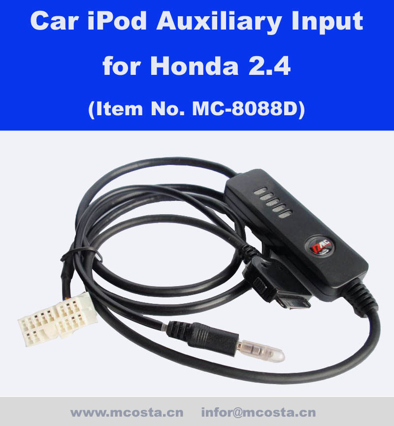 Honda Car Auxiliary Input with 3.5 Male Cable (MC-8088D)