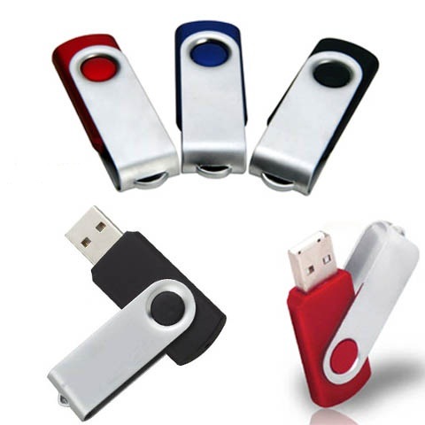 Swivel Metal USB Flash Drive