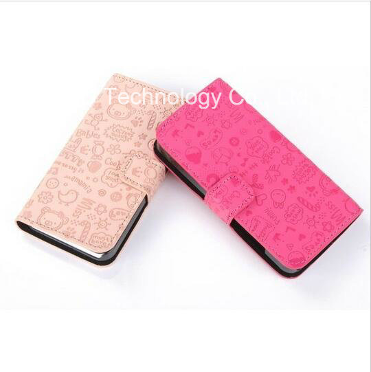 Fashion Leather Production and Manufacturing of Mobile Phone Case for iPhone6 6plus