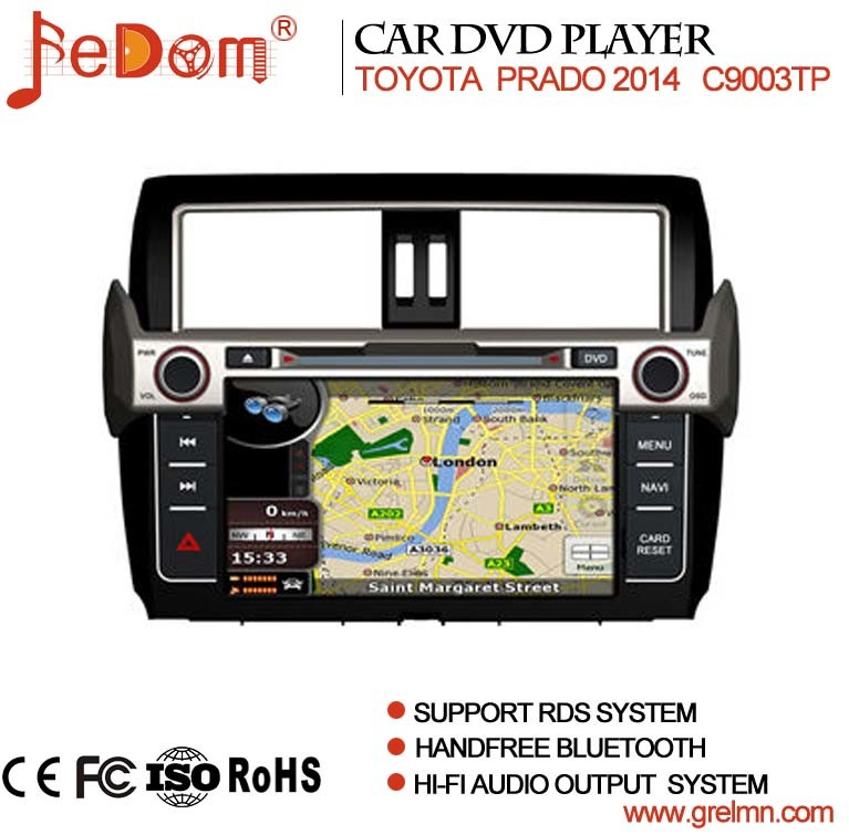 Car DVD Player for Toyota Prado 2014