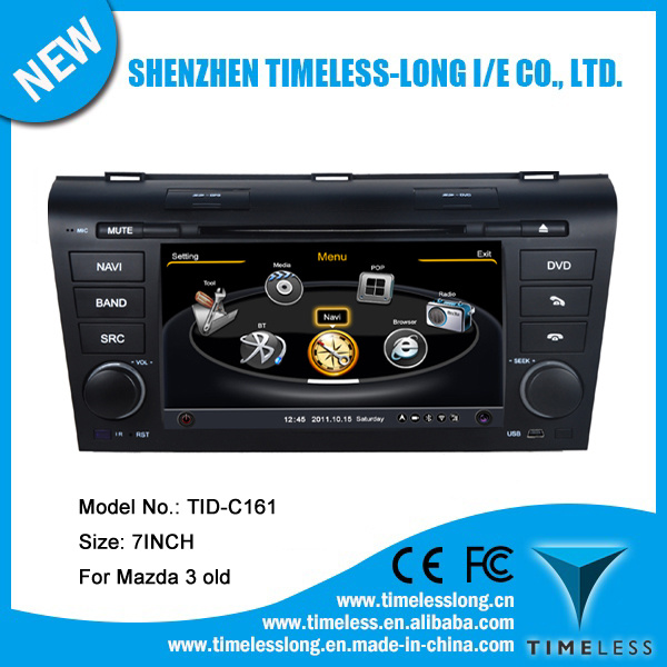 2DIN Audto Radio DVD Player for Mazda 3 Old with GPS, Bt, iPod, USB, 3G, WiFi