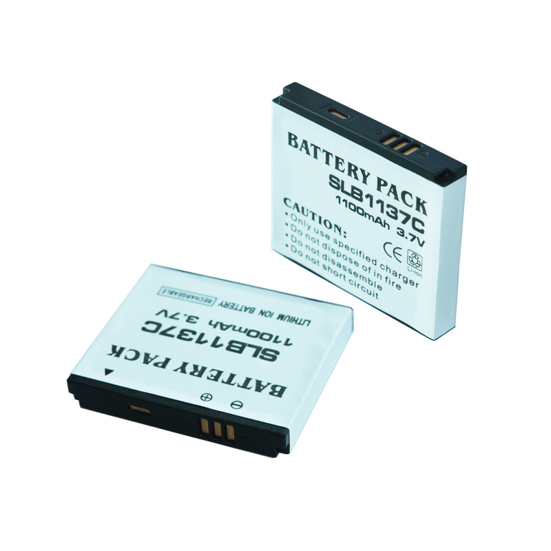 Camera Battery for Samsung (SLB1137C 3.7V 1100mAh)